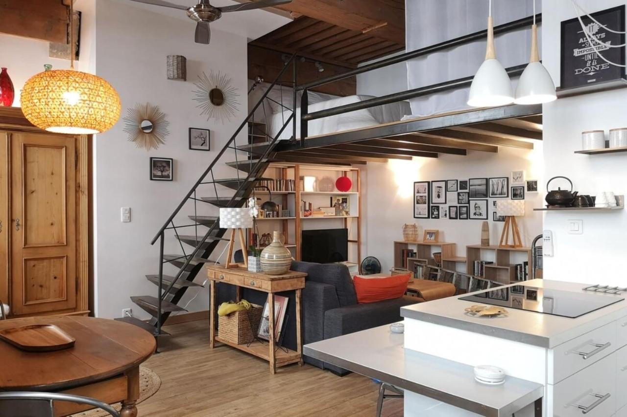 Appartement Authentic Loft With Mezzanine & Exposed Stones Heart Of Lyon Extérieur photo