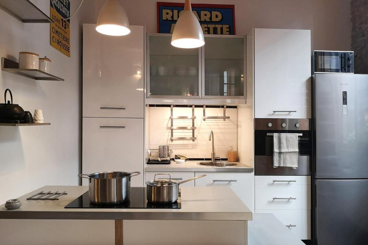 Appartement Authentic Loft With Mezzanine & Exposed Stones Heart Of Lyon Extérieur photo